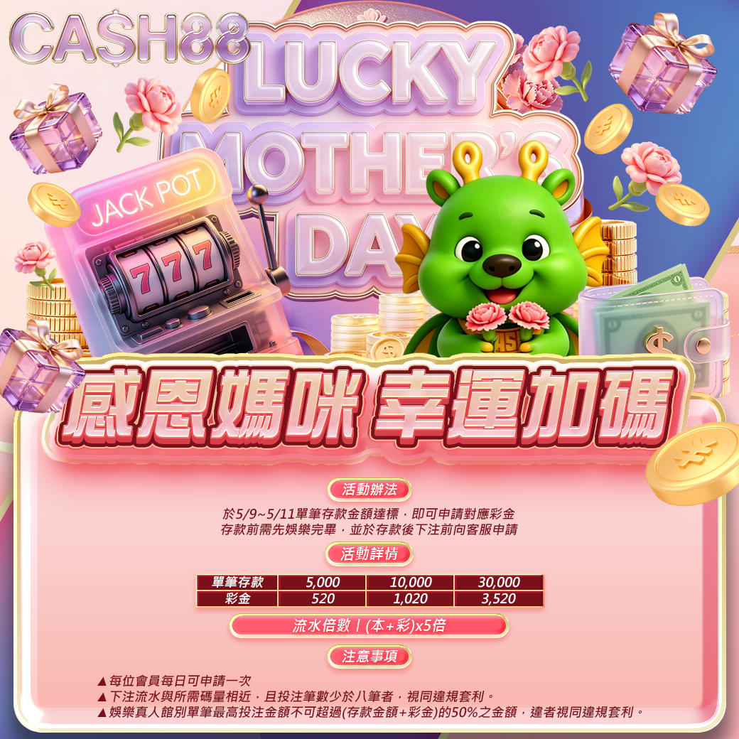 感恩媽咪 幸運加碼