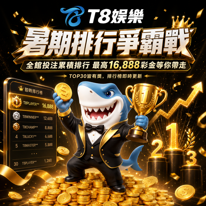 暑期投注排行 | 抱走T8彩金