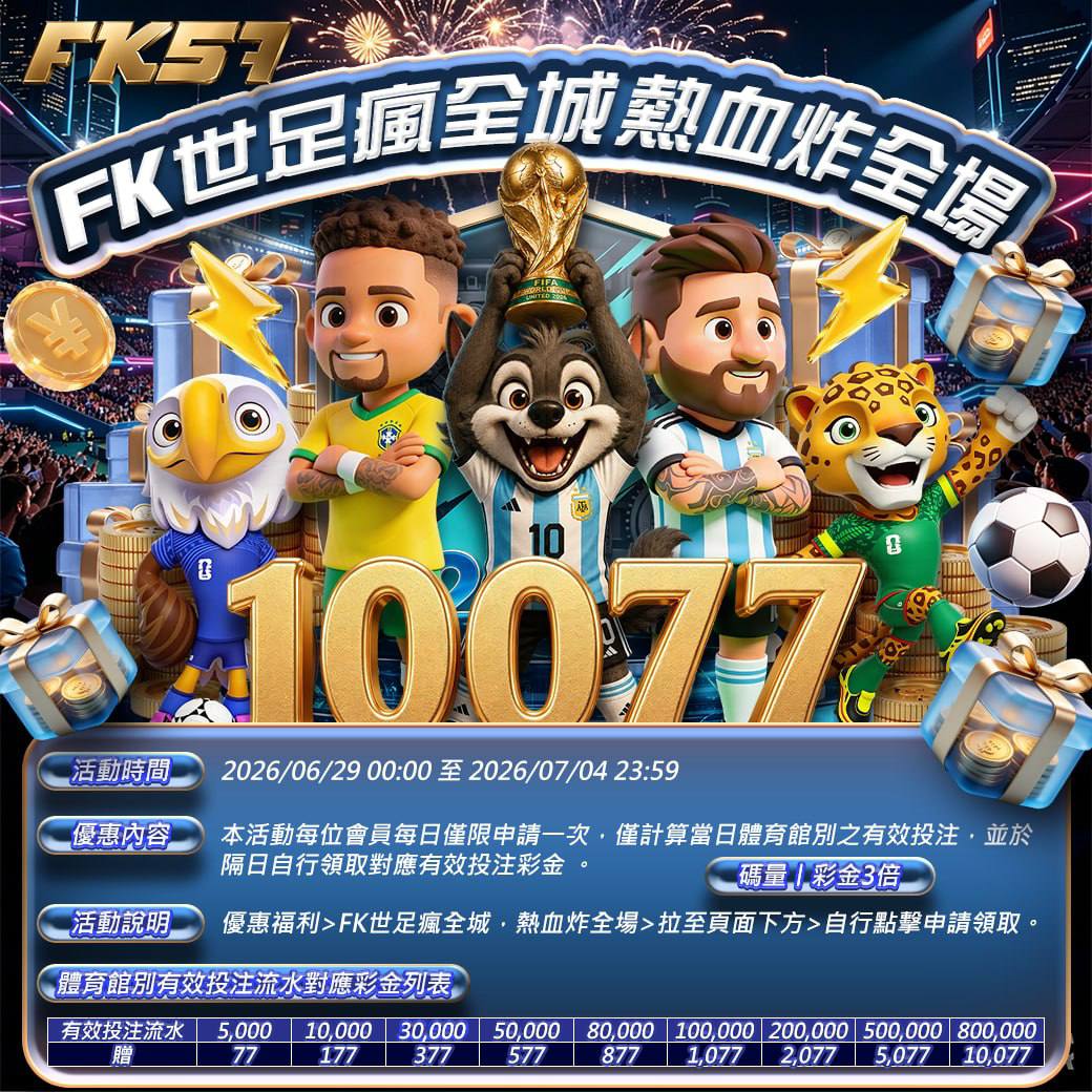 FK世足瘋全城，熱血炸全場