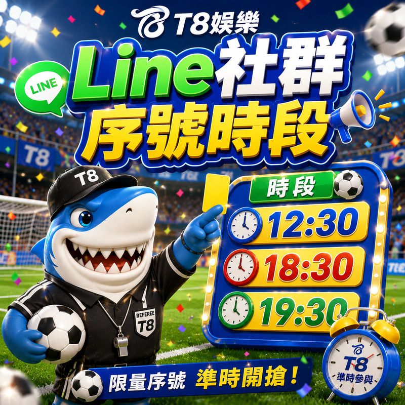 T8娛樂｜全民限時搶碼