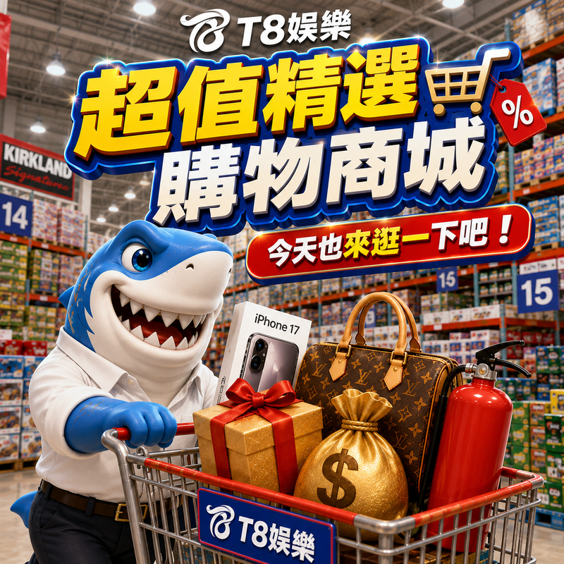 T8 商城x 《購物首選，超值商品任意換》